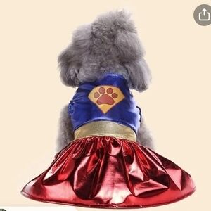 Dog superhero costume size small